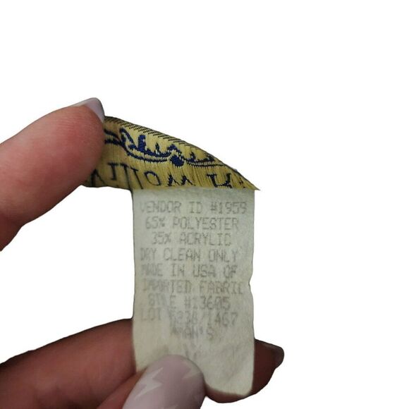 Vintage 90s Willow Ridge Forest Tree AOP Button Up Fleece Sherpa Jacket Womens 2 - Picture 7 of 7